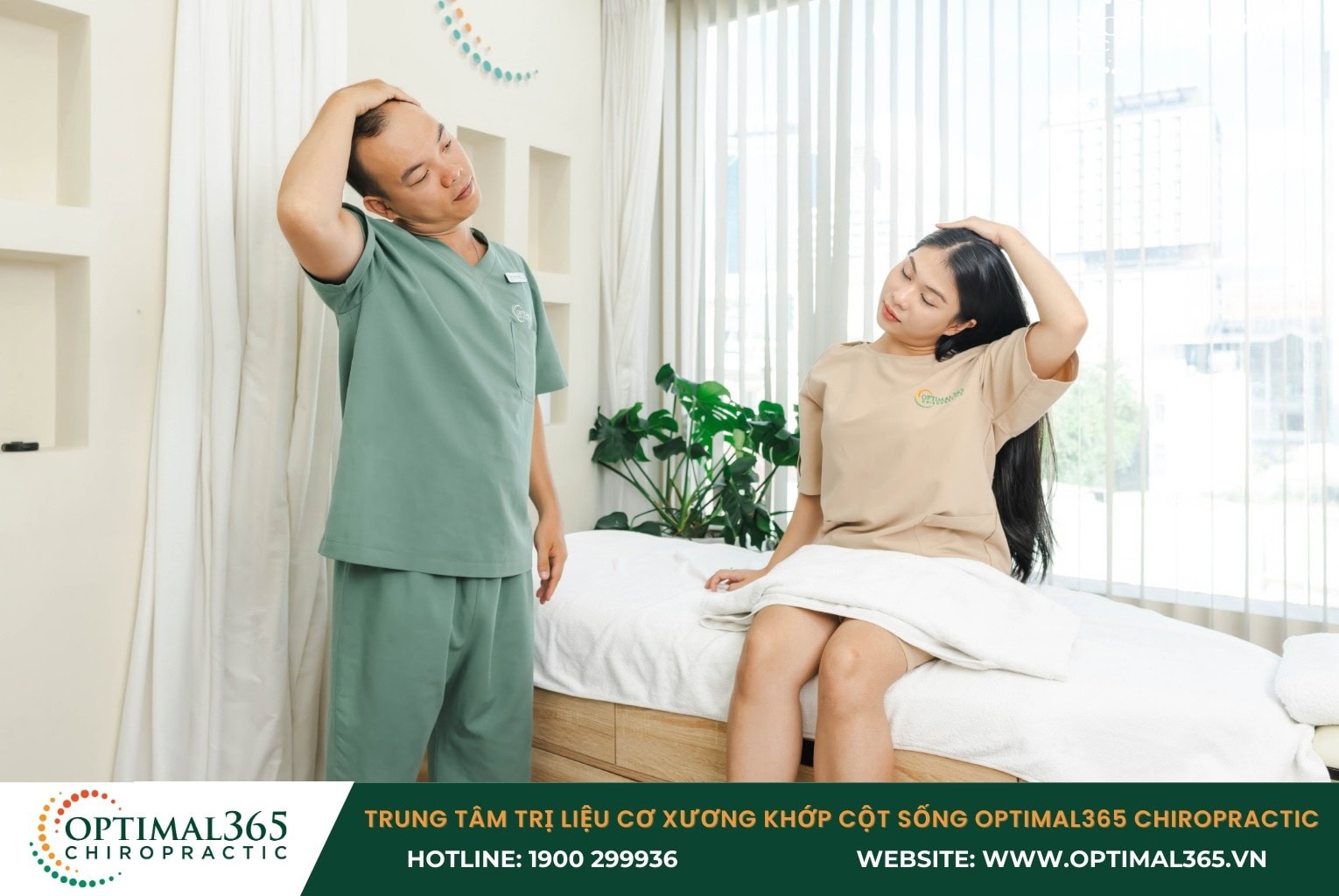 Cách điều trị thoát vị đĩa đệm an toàn không can thiệp phẫu thuật tại Optimal365 Chiropractic.