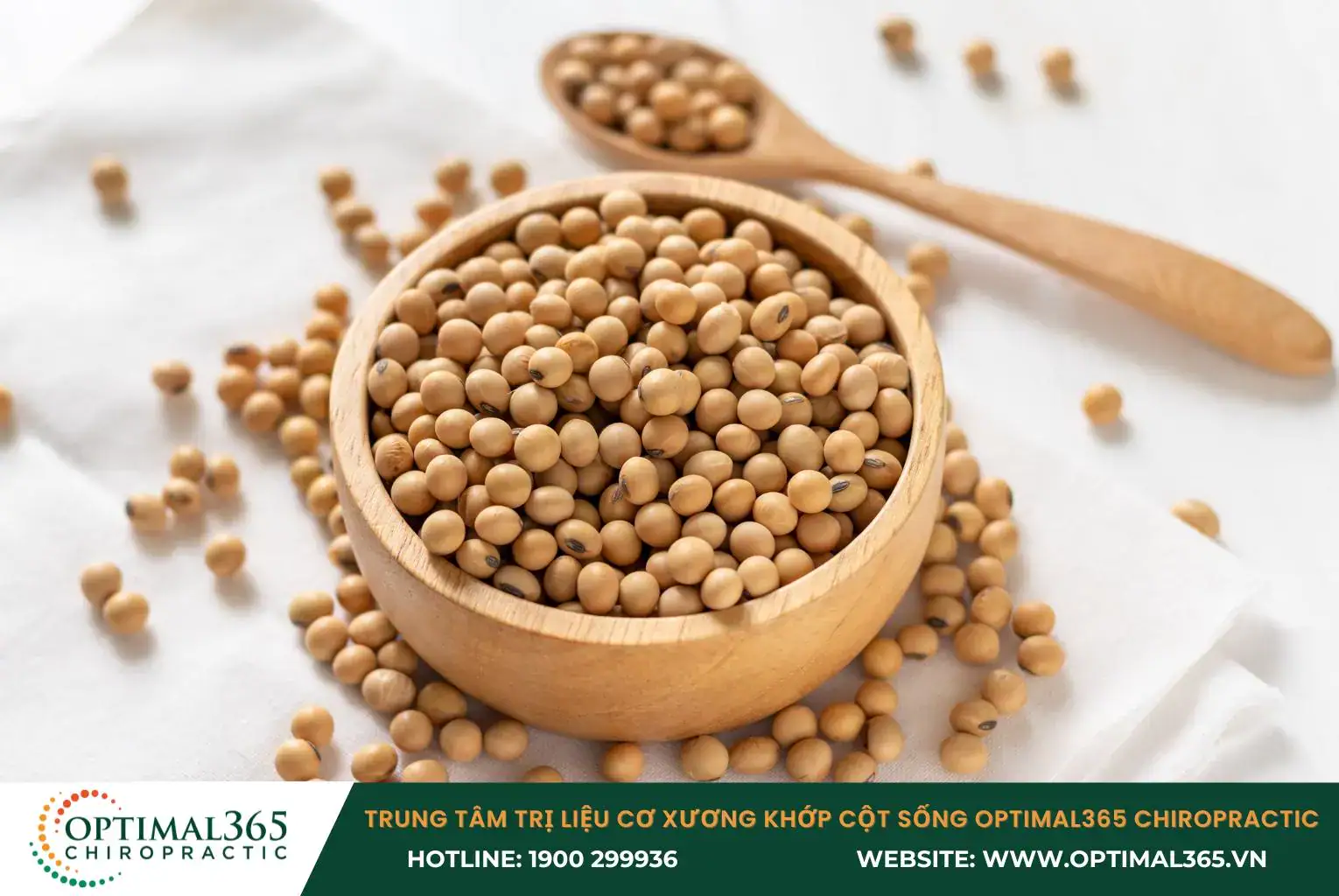 Đậu nành chứa nhiều canxi và các khoáng chất khác cần thiết cho xương chắc khỏe
