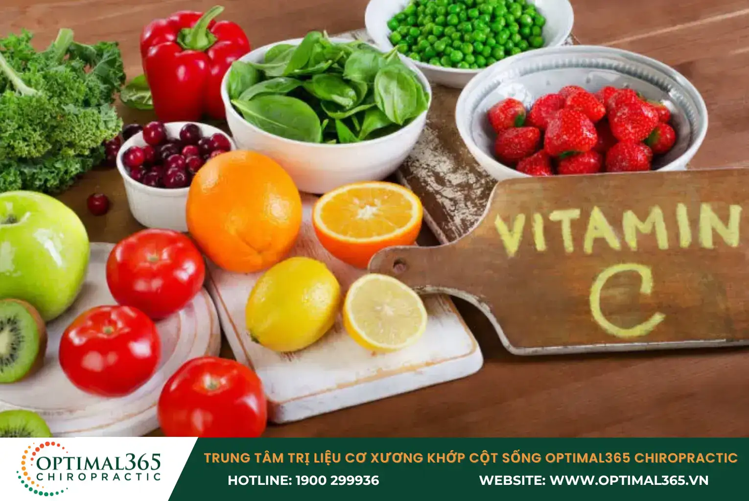 Thực phẩm chứa vitamin C có tác dụng chống viêm, giảm đau ở các khớp