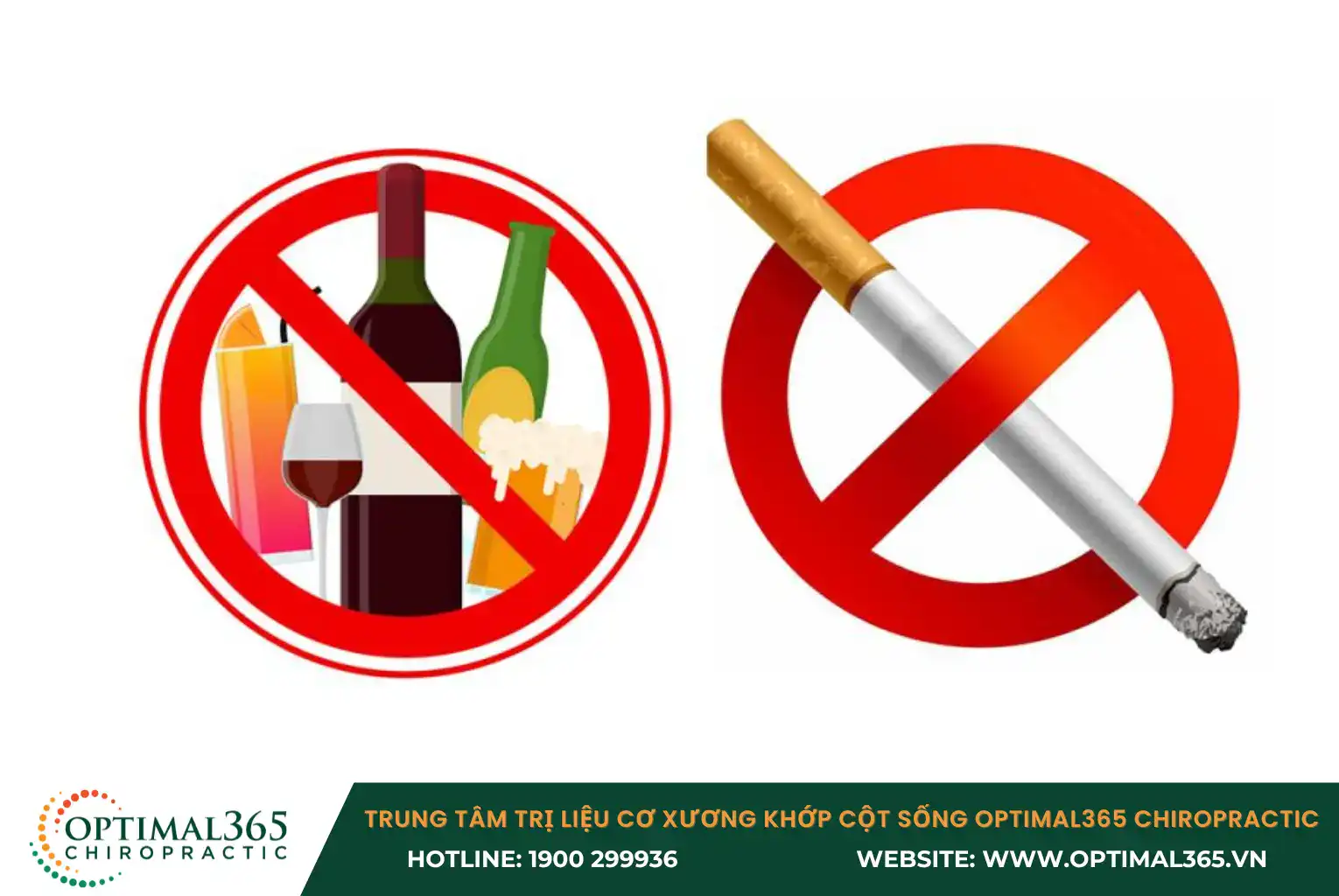 Chất kích thích làm tăng căng thẳng thần kinh làm trầm trọng thêm tình trạng đau nhức ở cột sống