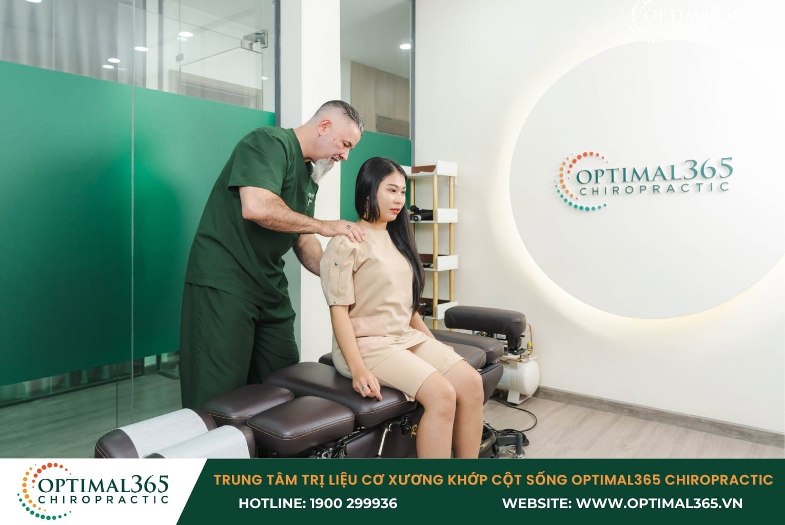 Phục hồi chức năng cột sống thắt lưng tại Optimal365 Chiropractic
