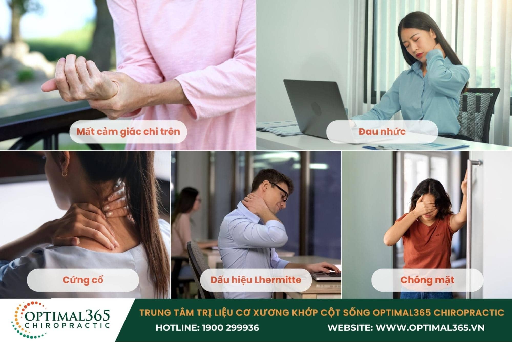 Những triệu chứng đặc trưng của thoái hóa đốt sống cổ