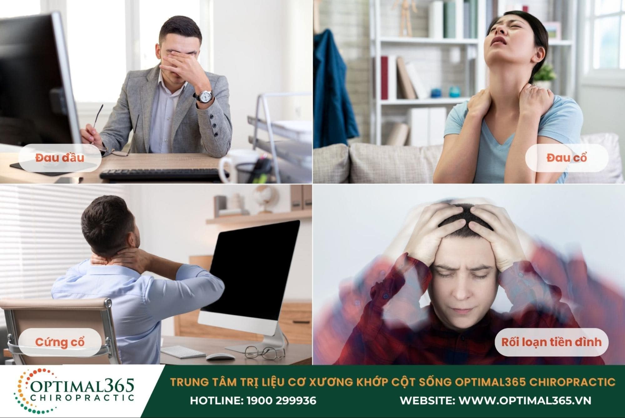 Làm sao để nhận biết mình bị đau đầu do thoái hóa đốt sống cổ?