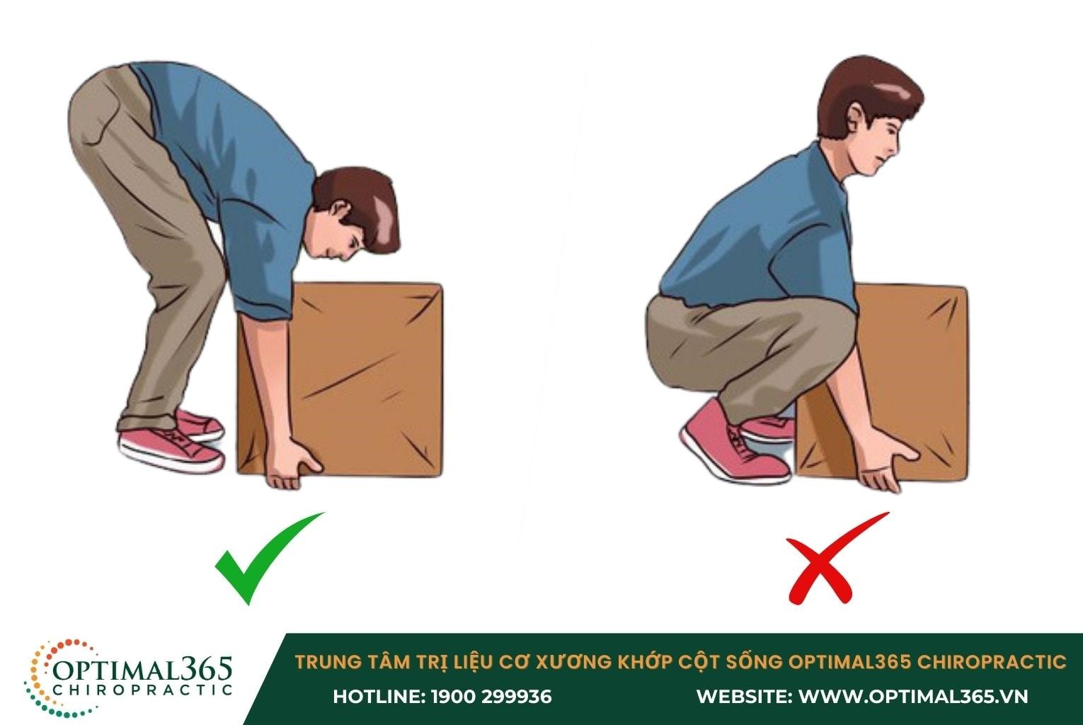 Giữ tư thế đúng khi làm việc