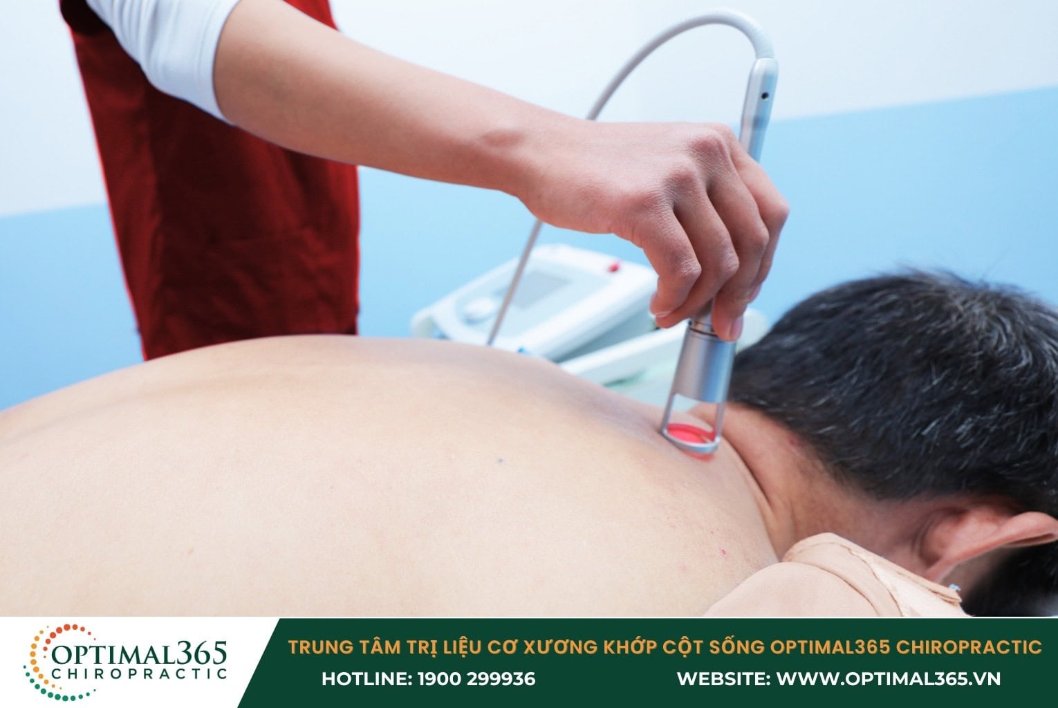 Trị liệu cổ vai gáy bằng tia laser