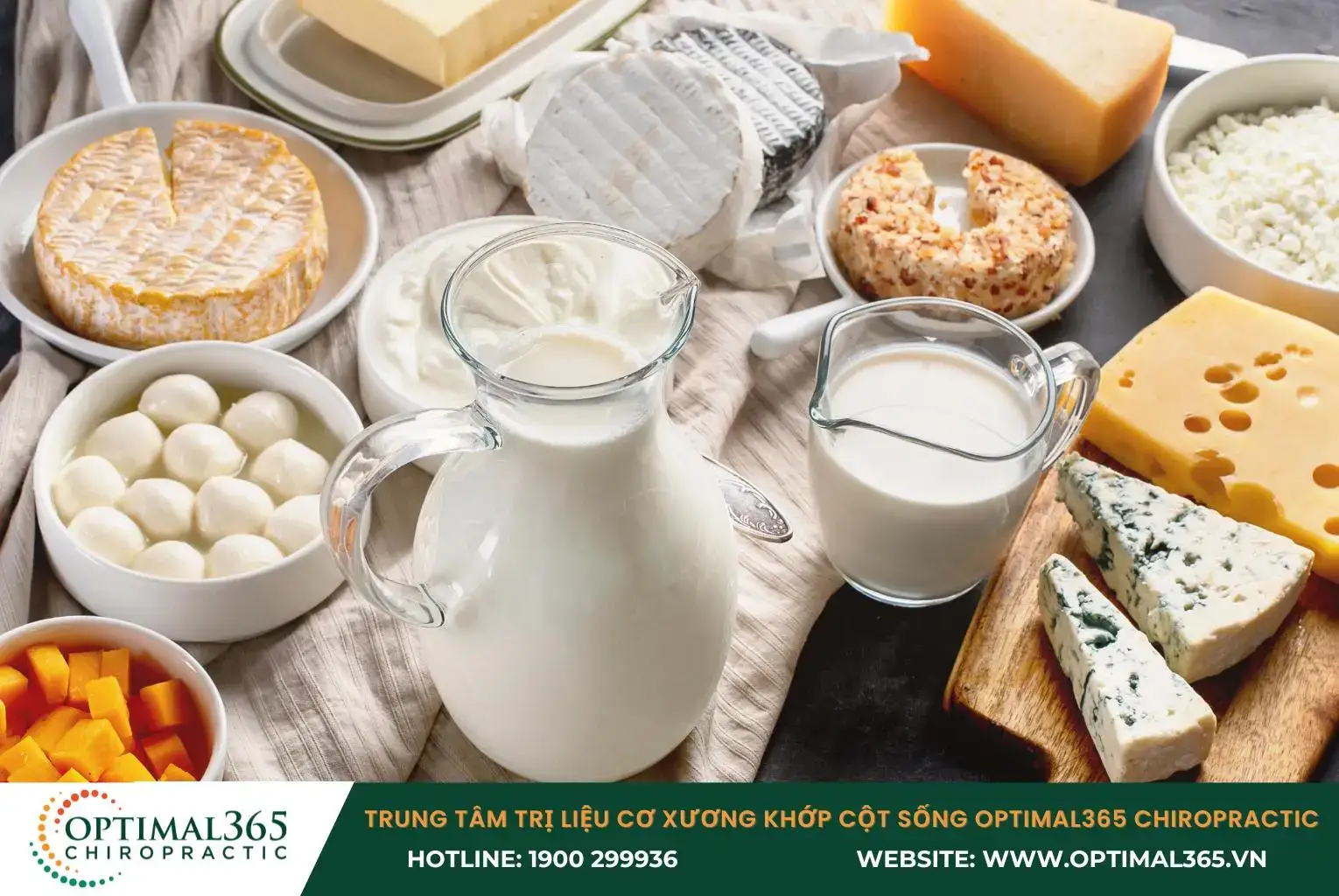 Các sản phẩm từ sữa được bổ sung vitamin D, giúp tăng cường khả năng hấp thụ canxi của cơ thể