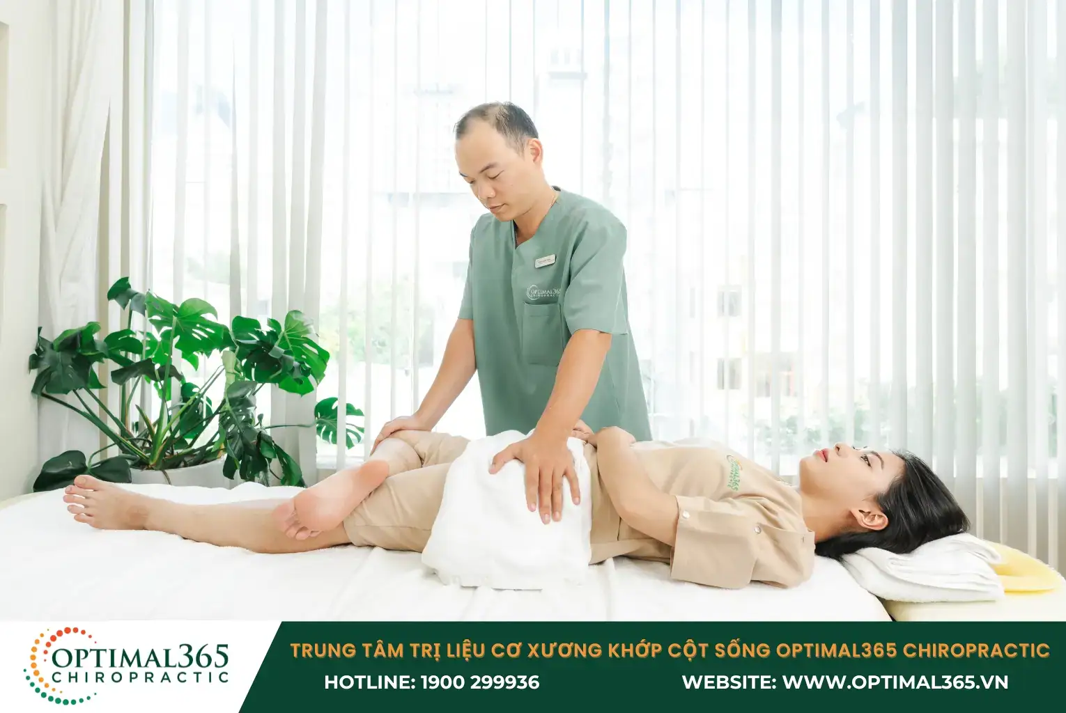 Phác đồ điều trị giãn dây chằng đầu gối tại Optimal365 Chiropractic