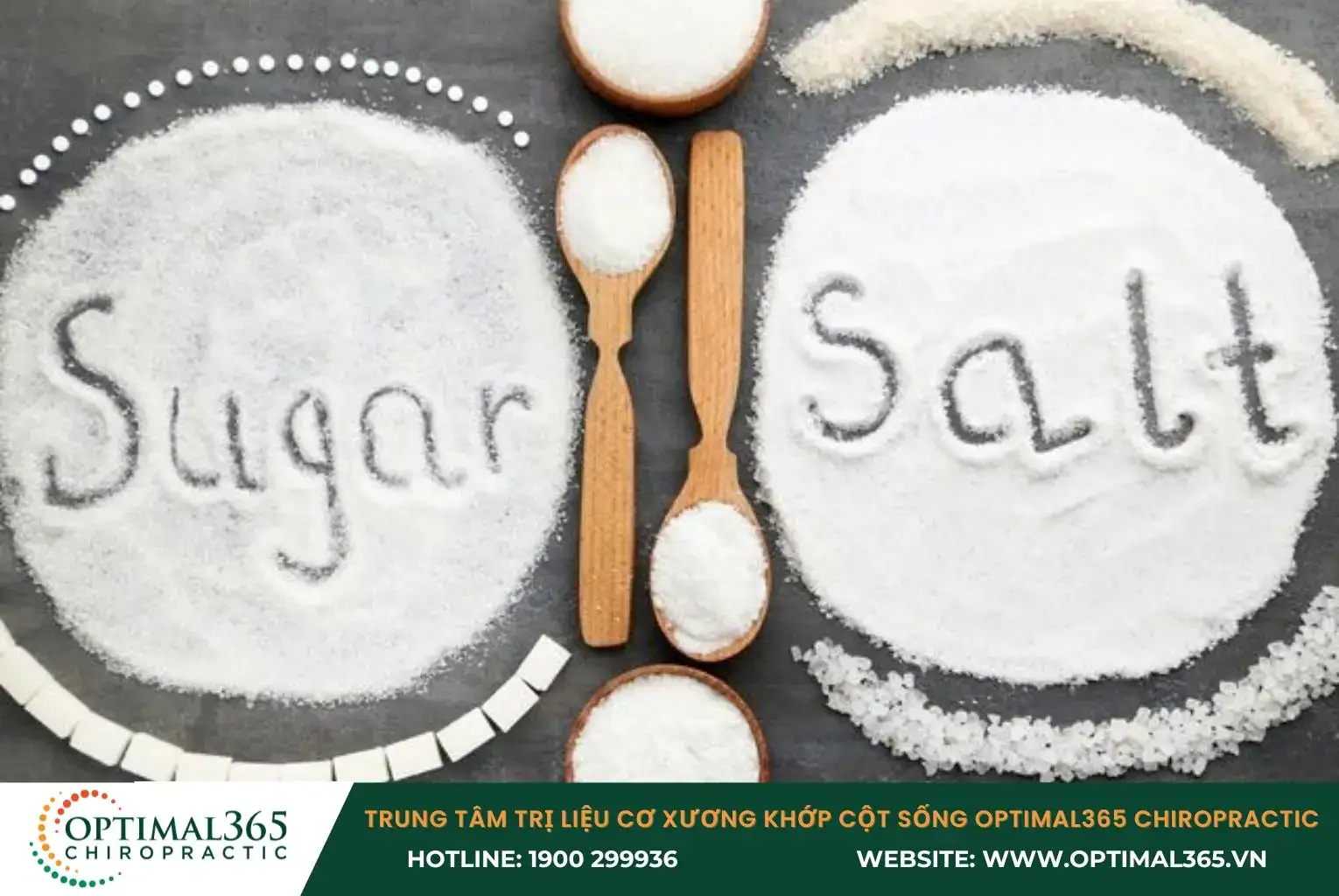 Muối khiến cơ thể tích nước gây sưng phù, làm chậm quá trình phục hồi dây chằng