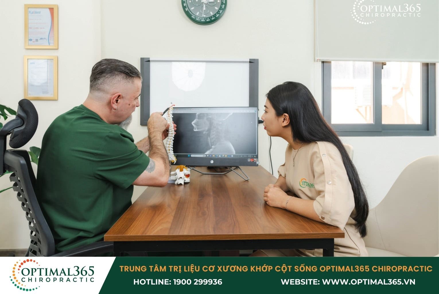 Quy trình chẩn đoán đau dây thần kinh vai gáy tại Optimal365 Chiropractic