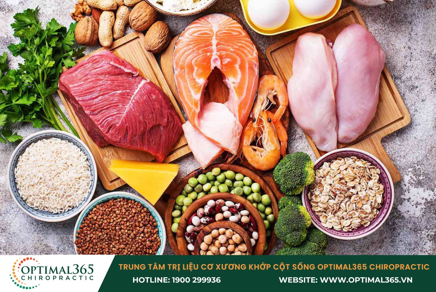 Khi bị giãn dây chằng đầu gối, việc bổ sung đủ protein sẽ giúp quá trình phục hồi diễn ra nhanh hơn