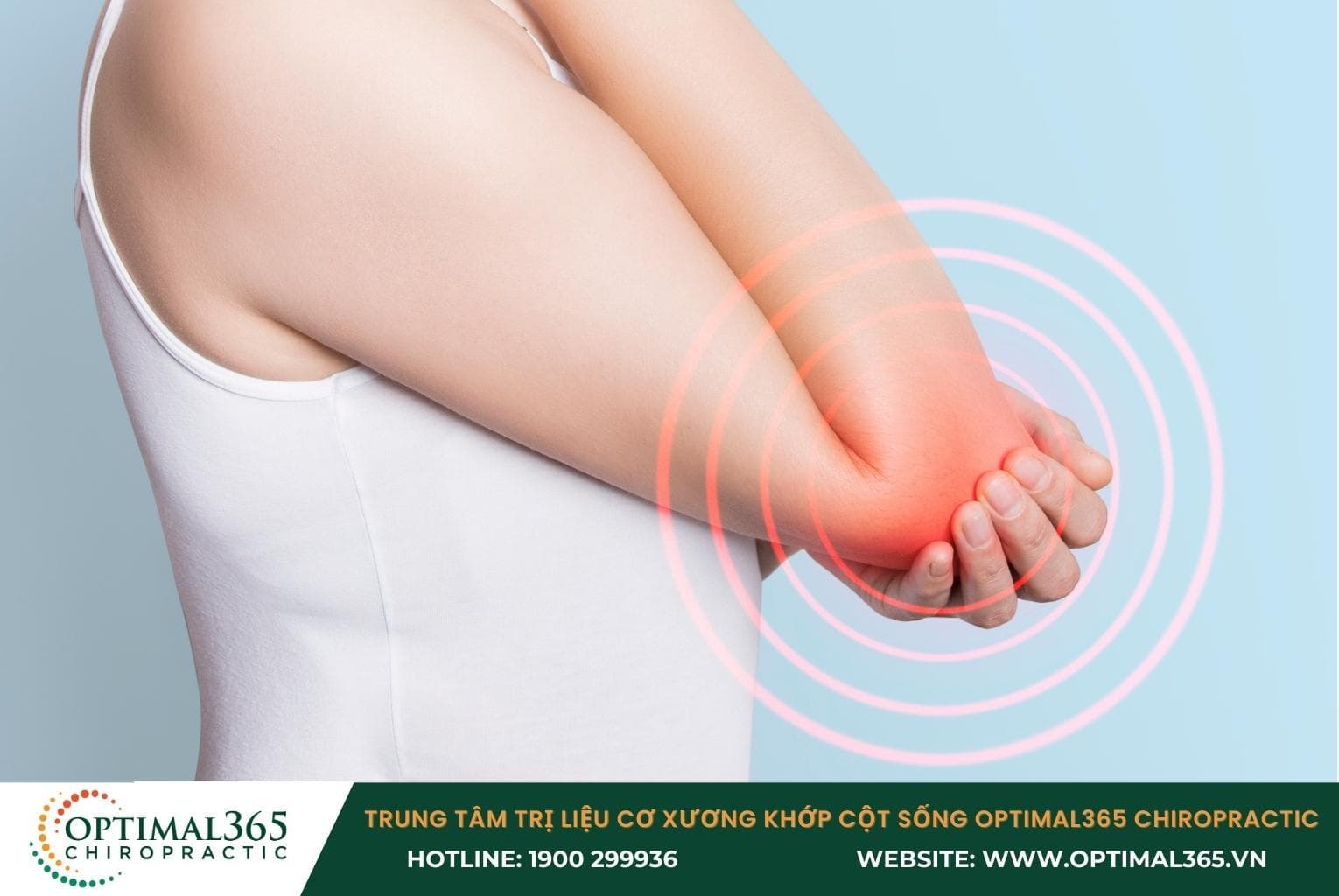 Đau khuỷu tay khi tập tạ gây cơn đau âm ỉ kéo dài