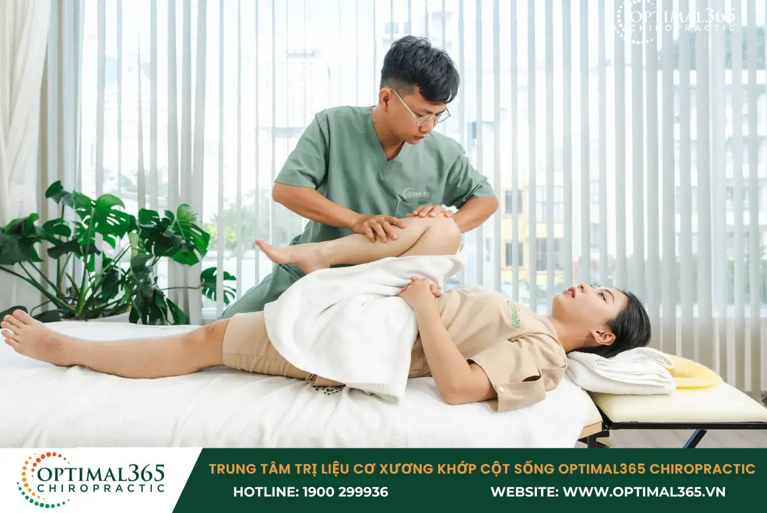 Safe and effective knee pain treatment at Optimal365 Chiropractic