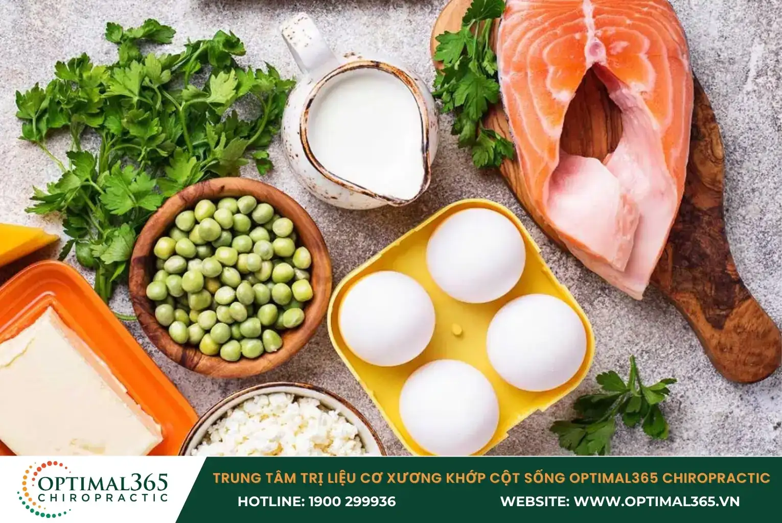 Hãy bổ sung các thực phẩm giàu vitamin D3 vào thực đơn hàng ngày