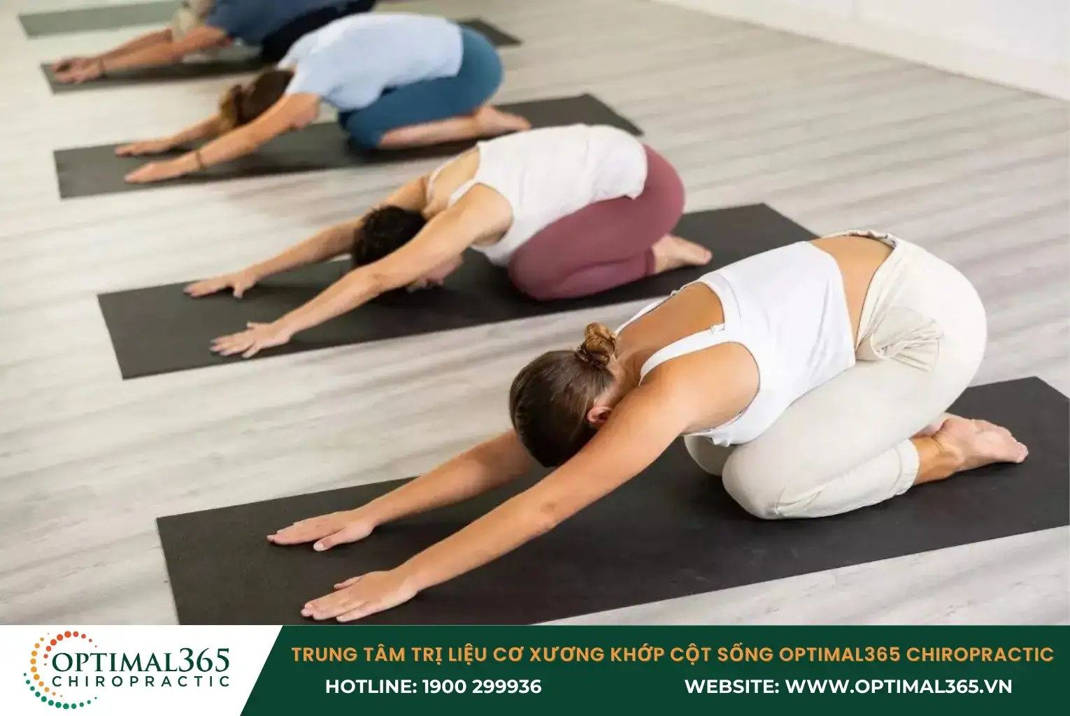 Động tác Balasana giúp duỗi thẳng cột sống