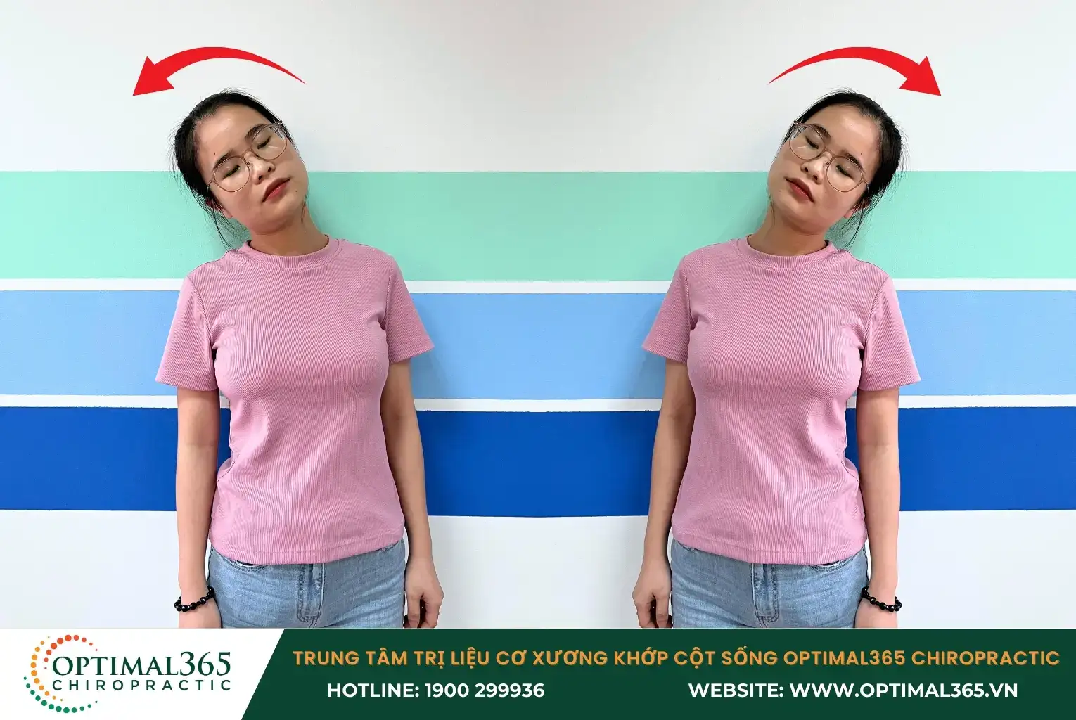 Bài tập nghiêng đầu cải thiện nhóm cơ và thần kinh cột sống cổ