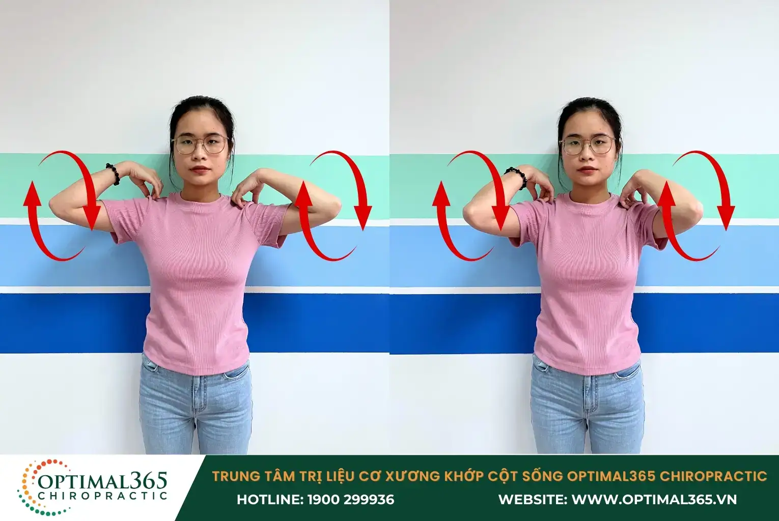 Bài tập xoay vai làm giảm căng cứng, nhức mỏi cổ vai