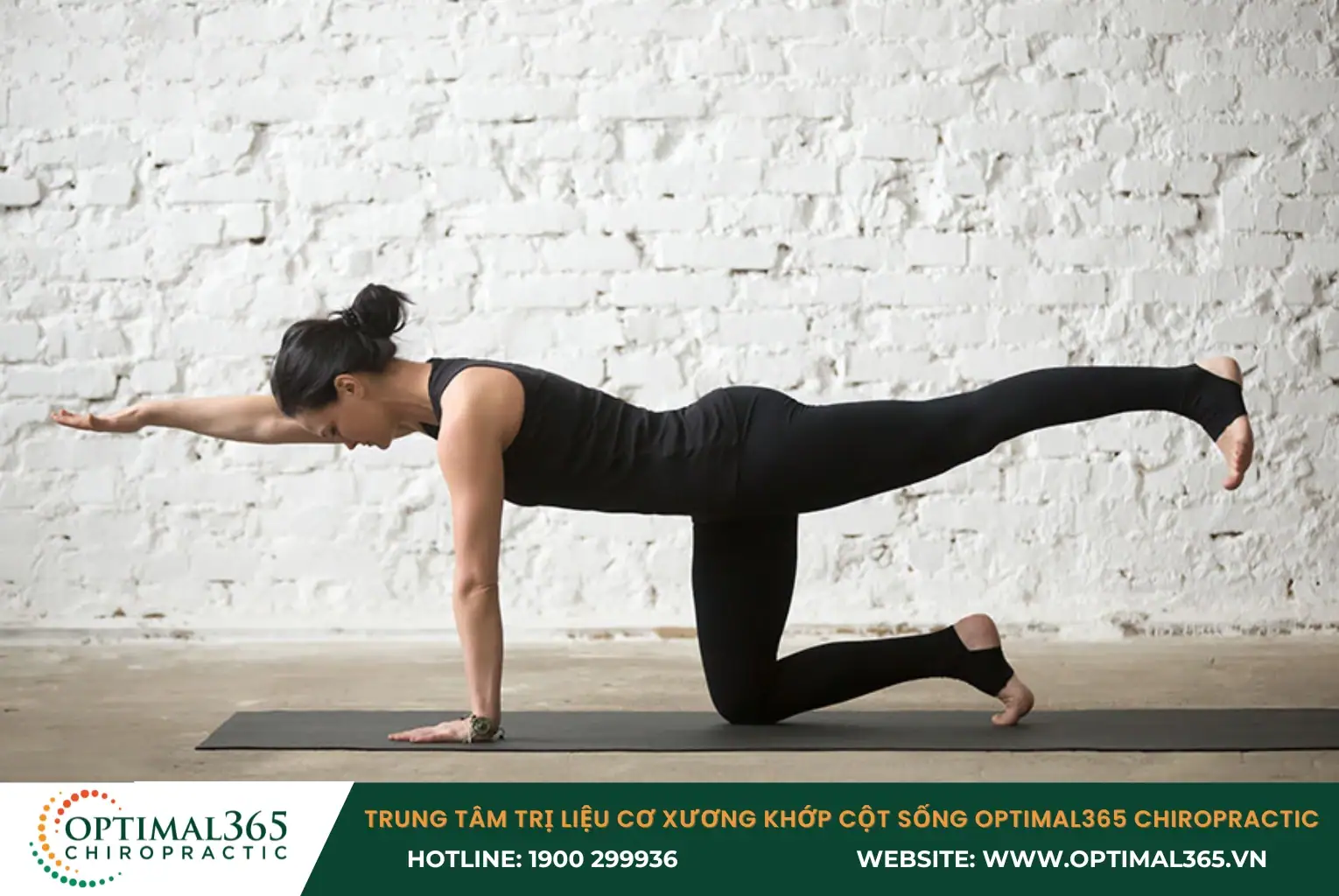 Bài tập ổn định toàn bộ cột sống giúp giảm áp lực lên cột sống và dây thần kinh tọa