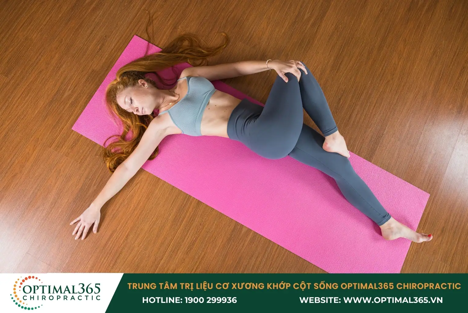 Bài tập xoay vùng chậu giúp giảm áp lực lên đĩa đệm, giảm đau thần kinh tọa, lưng dưới và cổ