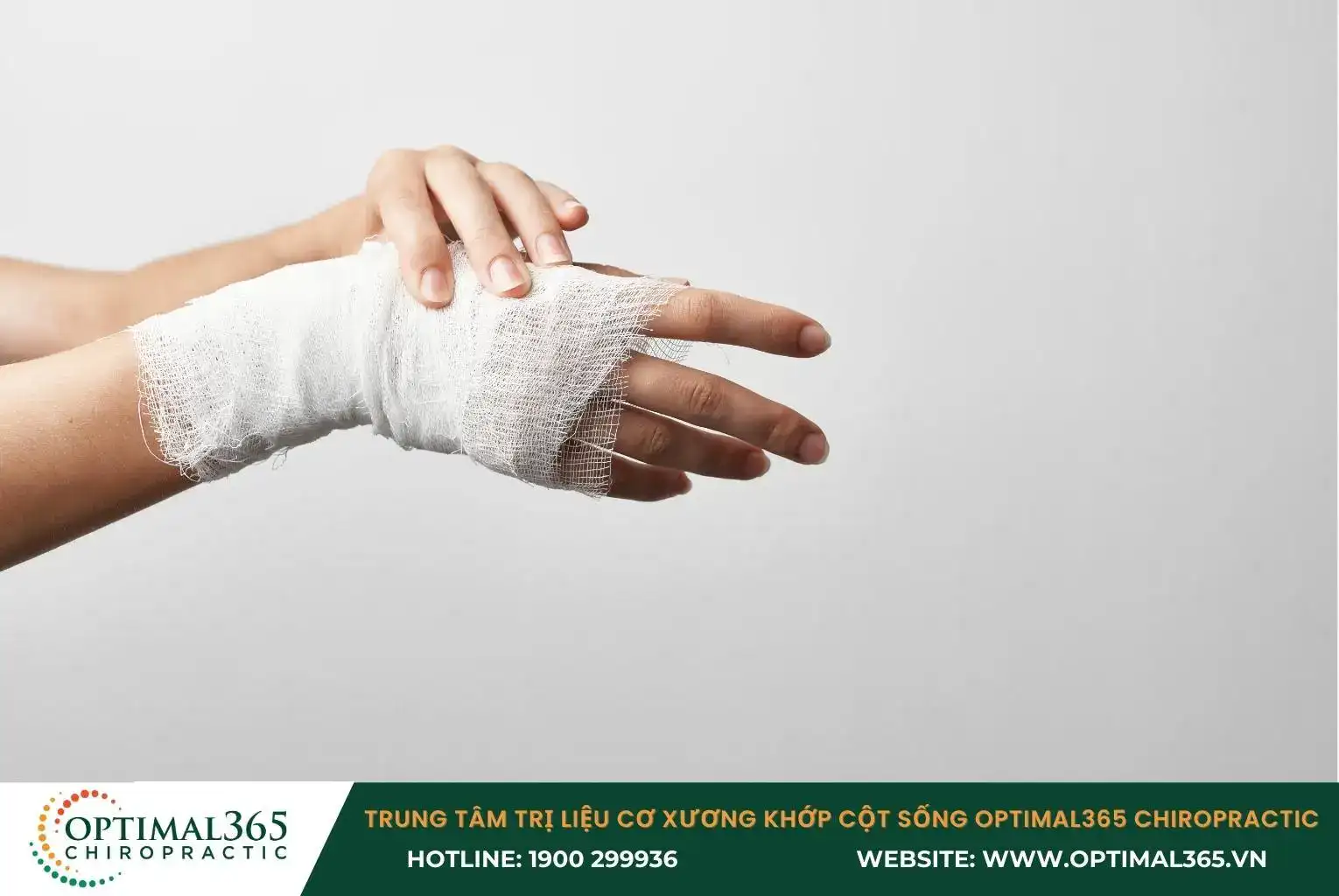 Gãy xương cổ tay do té ngã, chấn thương