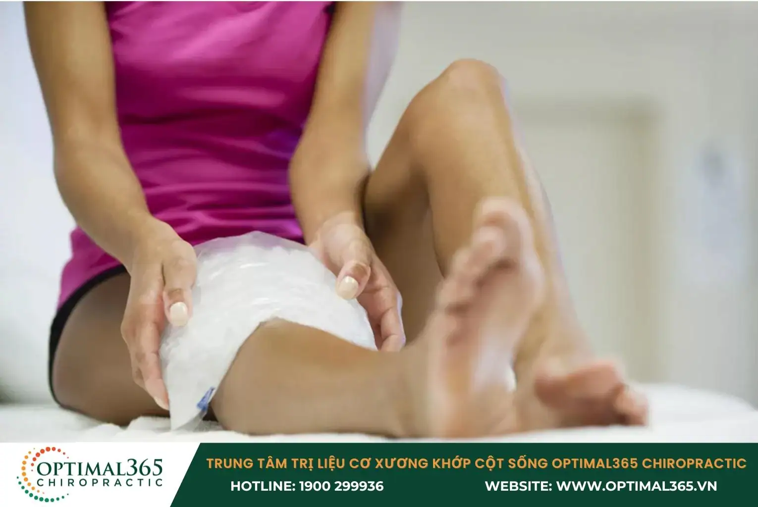 Chườm lạnh có thể giúp giảm cơ đau bắp chân hiệu quả