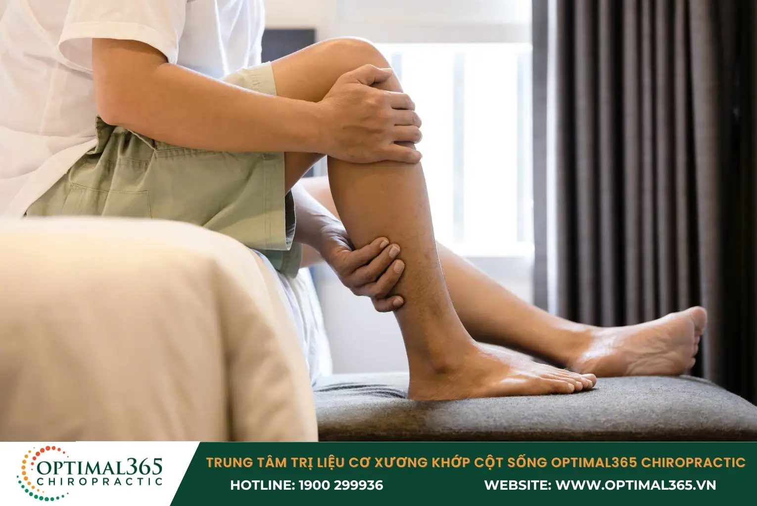 Khi về già, các cơ đau bắp chân xuất hiện thường xuyên