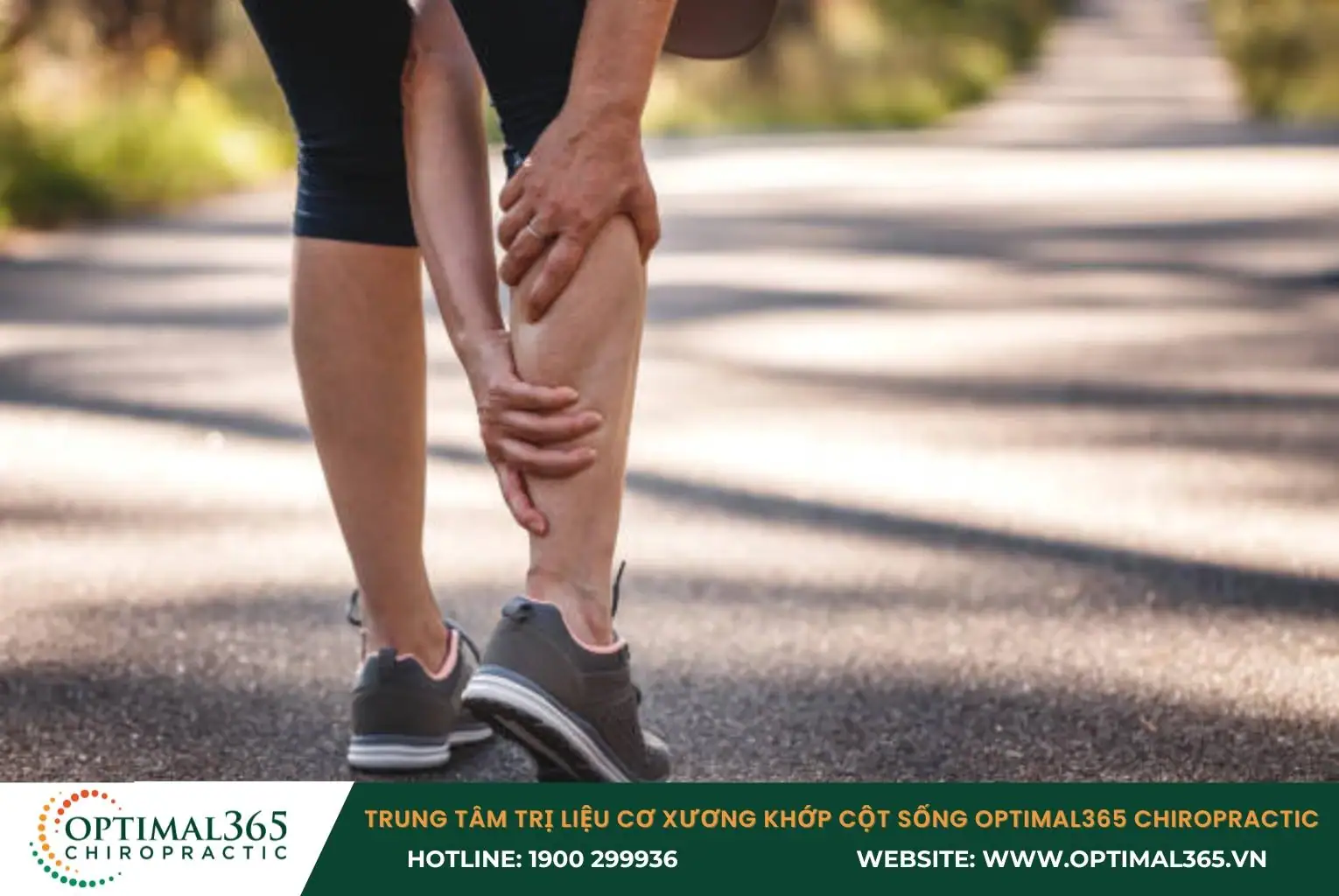 Đau bắp chân xảy ra khi luyện tập quá sức
