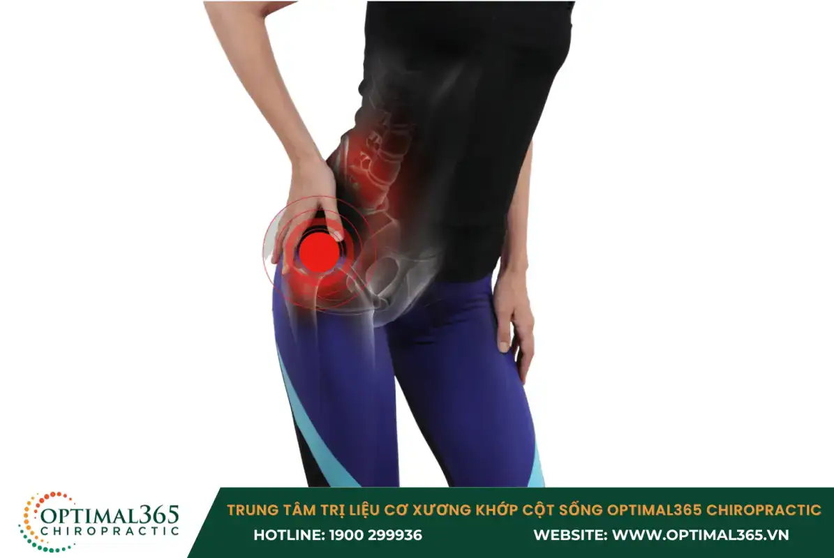 Đau nhức khớp háng có thể do các bệnh về xương khớp