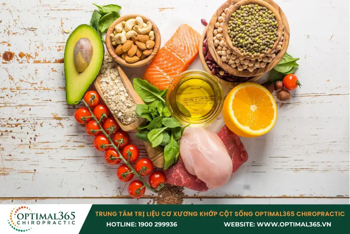 Xây dựng chế độ ăn đủ chất, tốt cho xương khớp