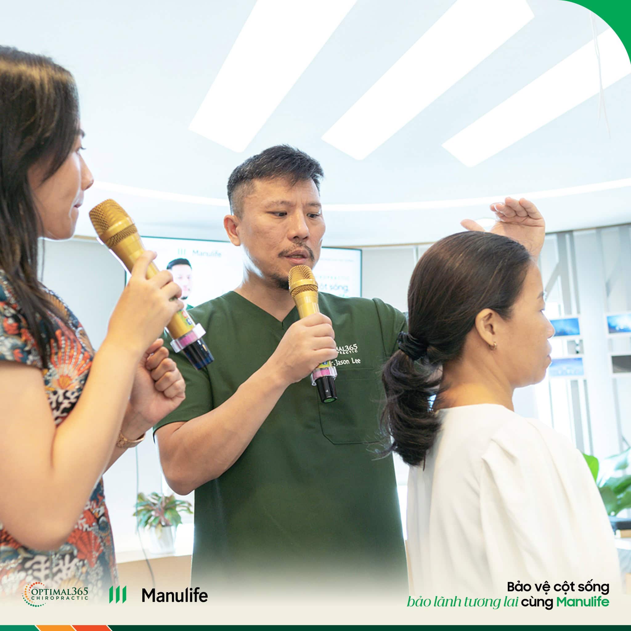 Bảo Vệ Cột Sống Cùng Manulife và Optimal365 Chiropractic