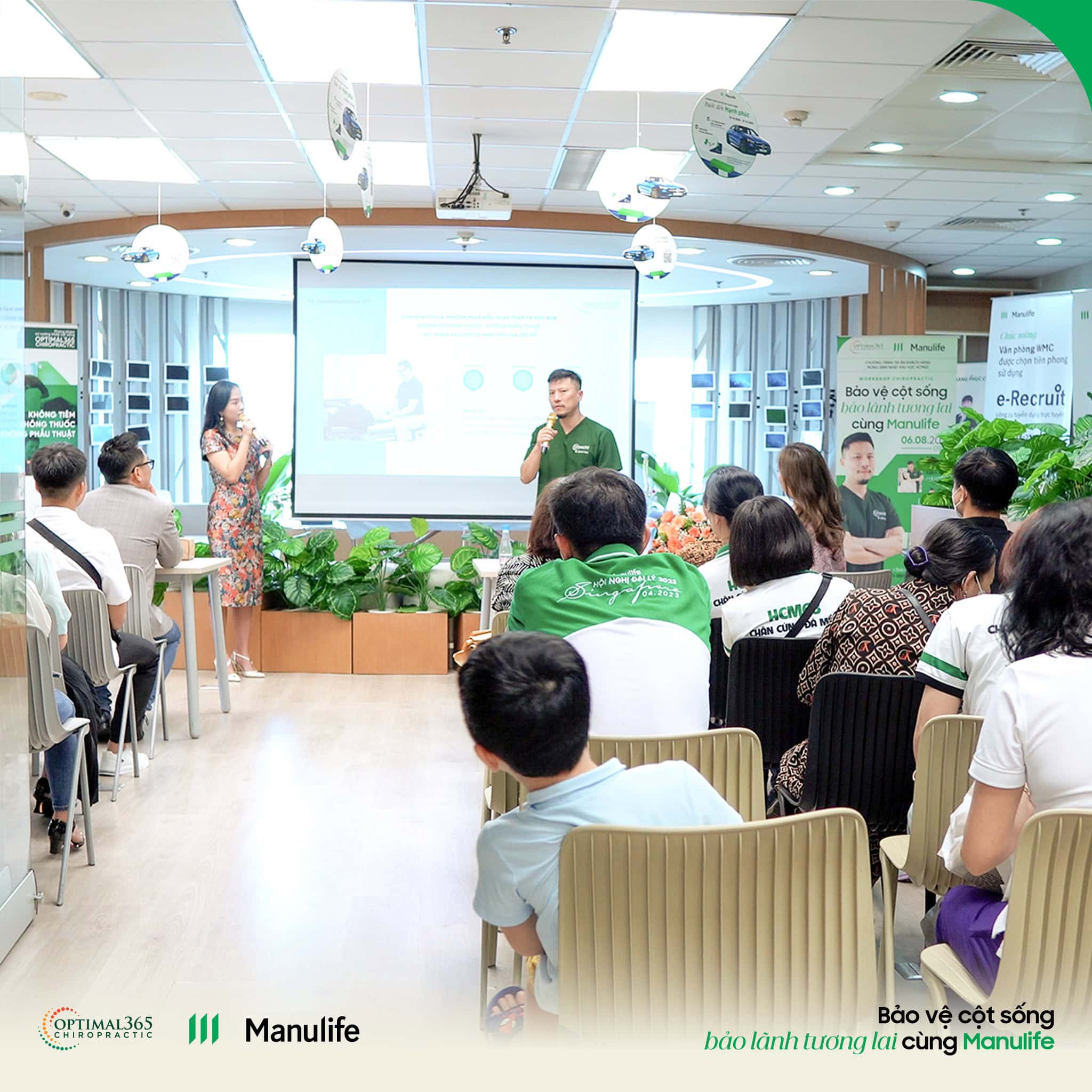 Bảo Vệ Cột Sống Cùng Manulife và Optimal365 Chiropractic