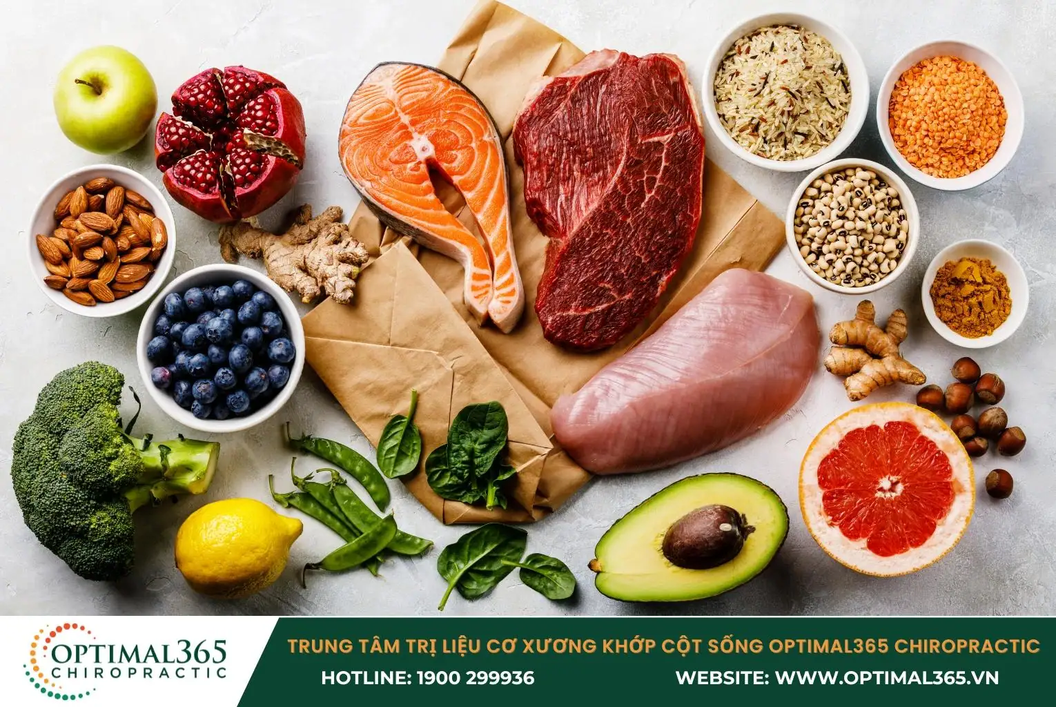 Bổ sung dinh dưỡng và vi chất tốt cho xương khớp