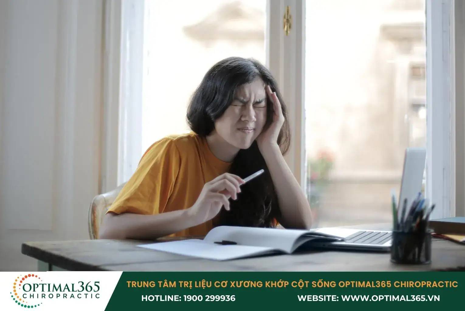 Đau đỉnh đầu do tổn thương hoặc viêm dây thần kinh chẩm 