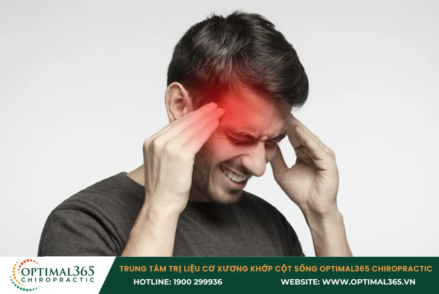 Cơn đau nửa đầu theo mạch đập, có thể ở bên trái hoặc bên phải