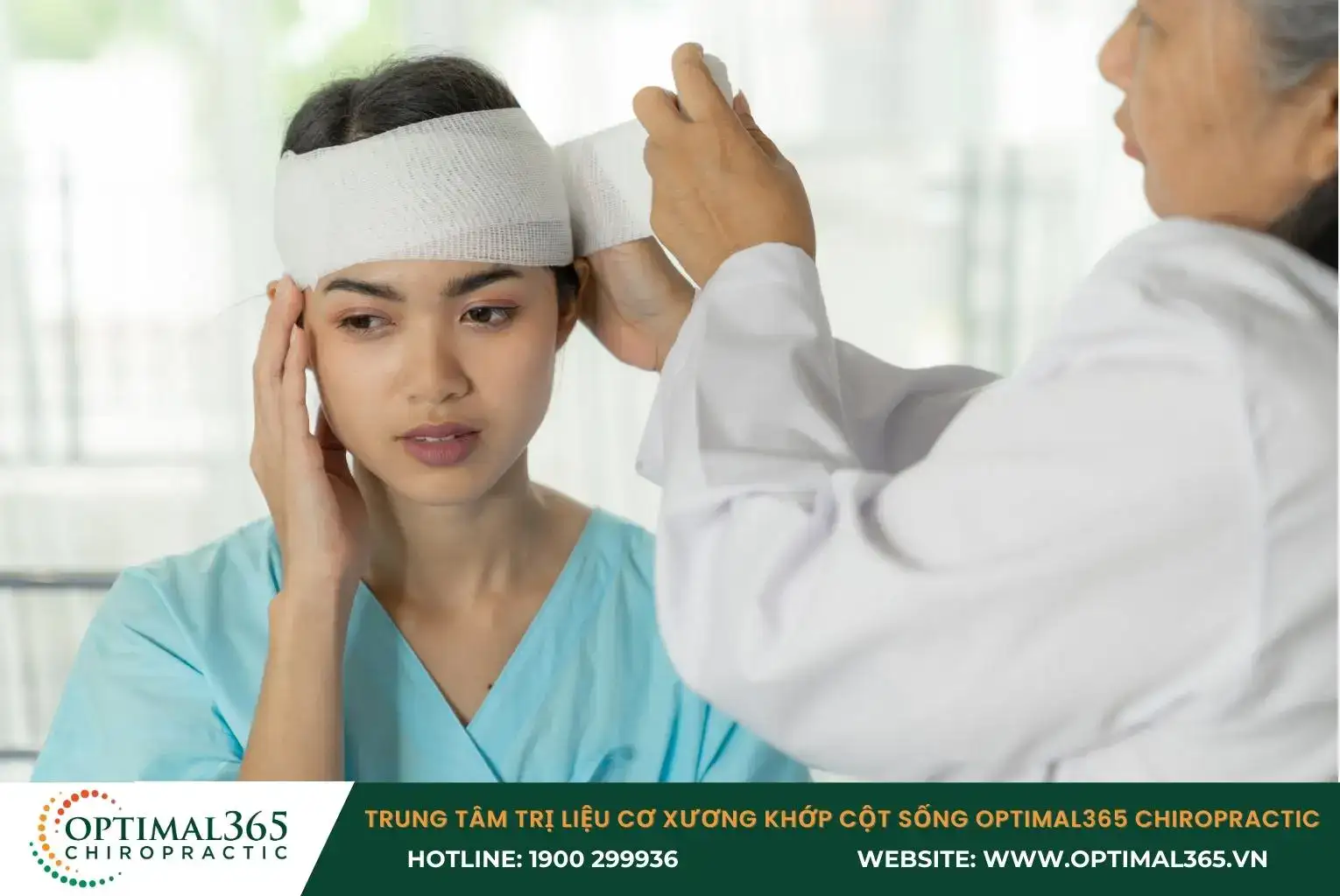 Đau nửa đầu bên phải do chấn thương vùng đầu