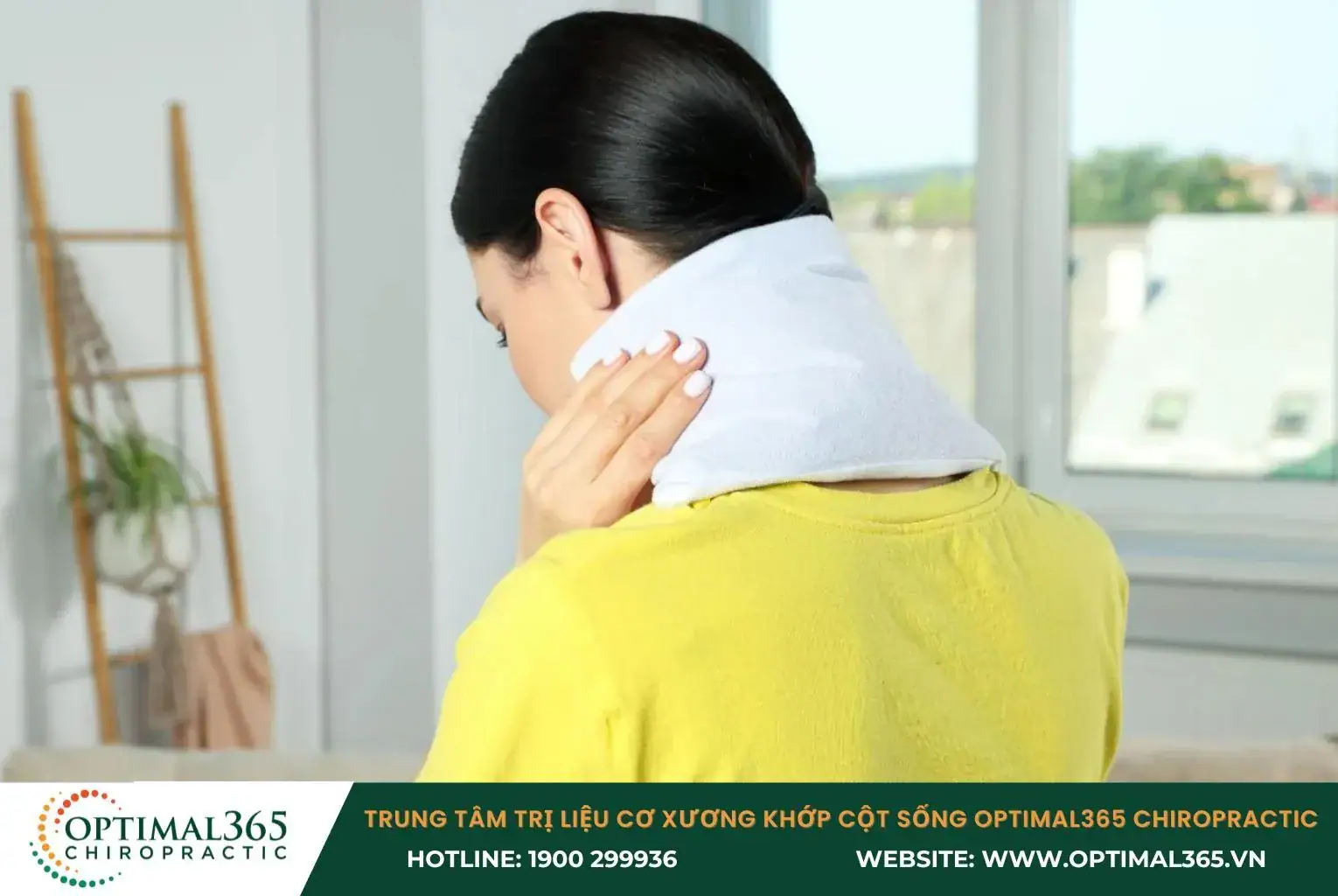 Cải thiện cơn đau do hẹp ống sống tại nhà bằng chườm nóng/chườm lạnh