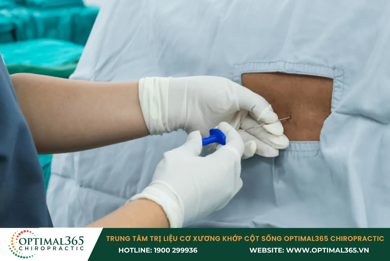 Trong suốt quá trình mổ cột sống, bệnh nhân sẽ được tiêm thuốc gây tê để không cảm thấy đau đớn