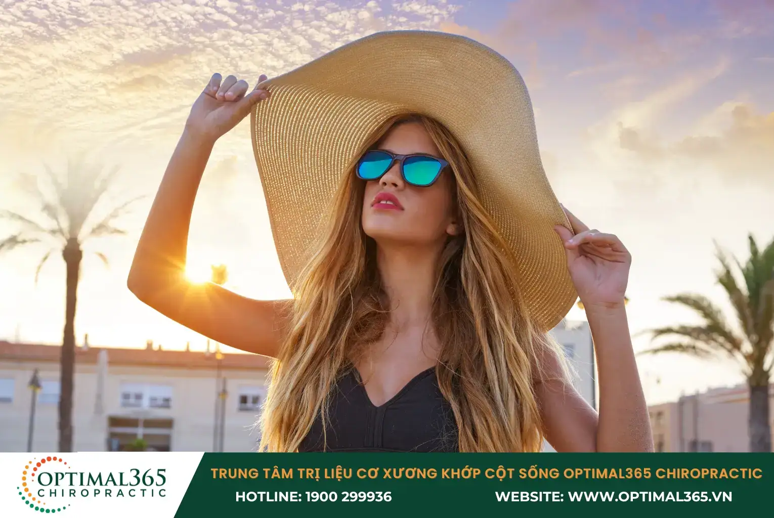 Đội mũ nón hoặc che ô khi đi dưới trời nắng để tránh bị đau đầu