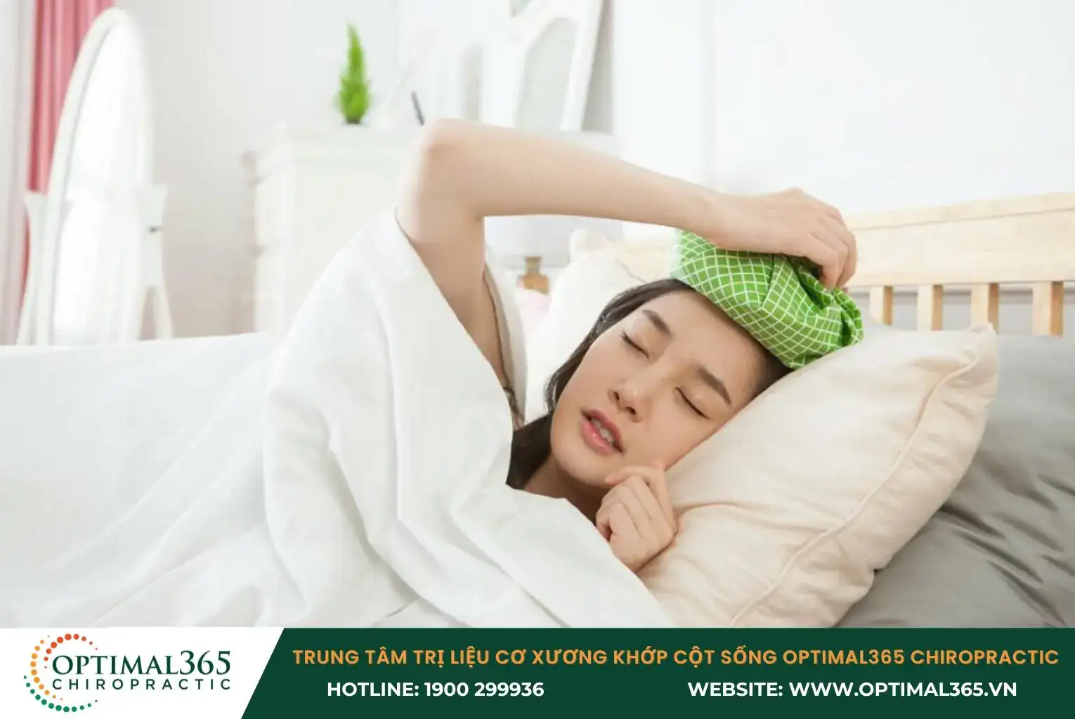 Chườm nóng và lạnh đan xen giúp làm dịu cảm giác đau đầu