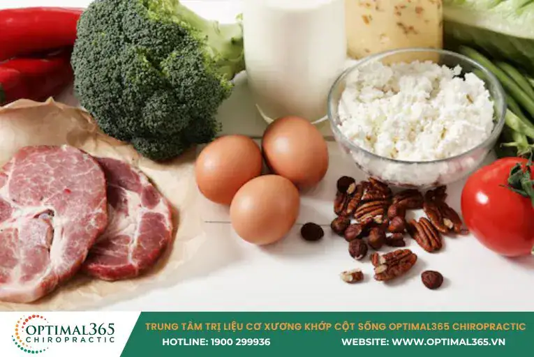 Các thực phẩm nên ăn khi bị bong gân