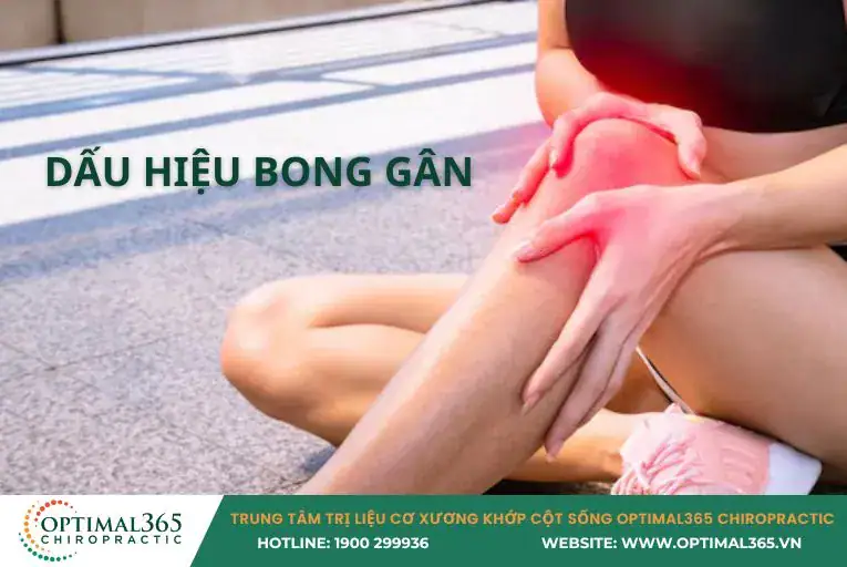 Dấu hiệu nhận biết và phân loại mức độ bong gân 