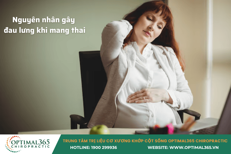 Nguyên nhân gây đau lưng khi mang thai