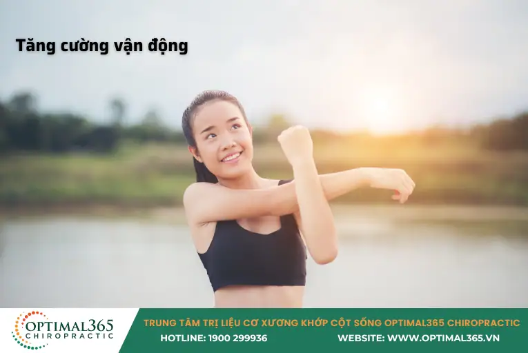 Tăng cường vận động giảm đau lưng