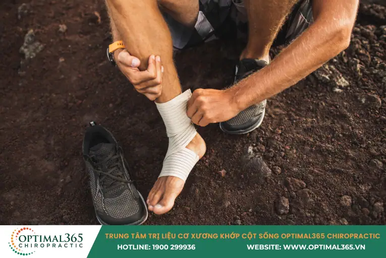 Các khớp nào thường bị bong gân