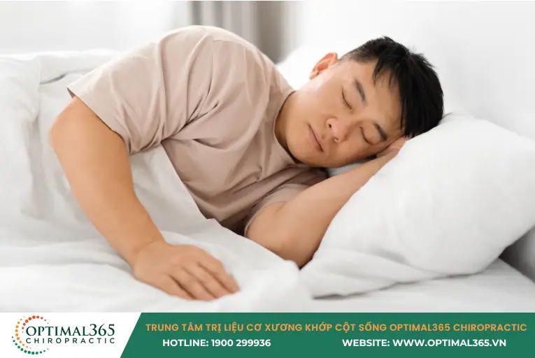 Tư thế ngủ hợp lý cải thiện đau lưng dưới