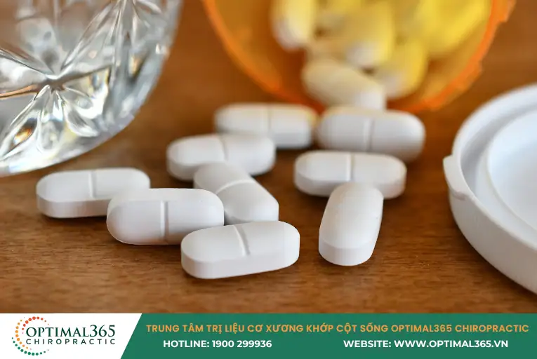 thuốc giảm đau điều trị viêm gân gót chân