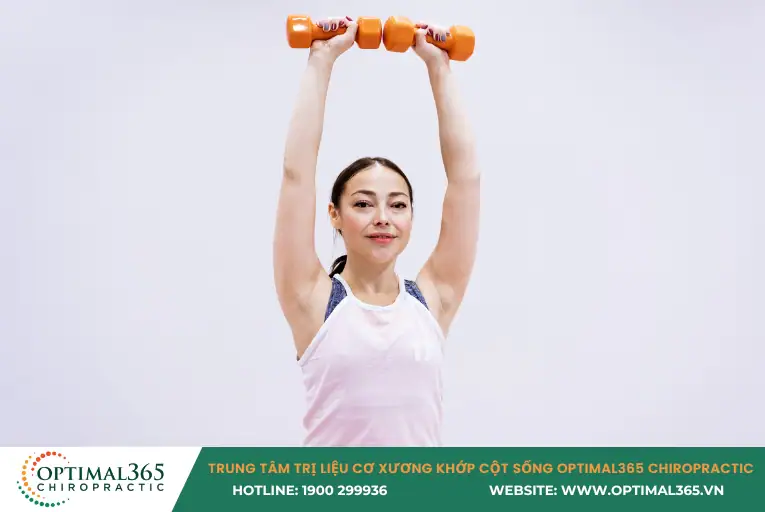 bài tập chống thoái hóa đẩy tạ