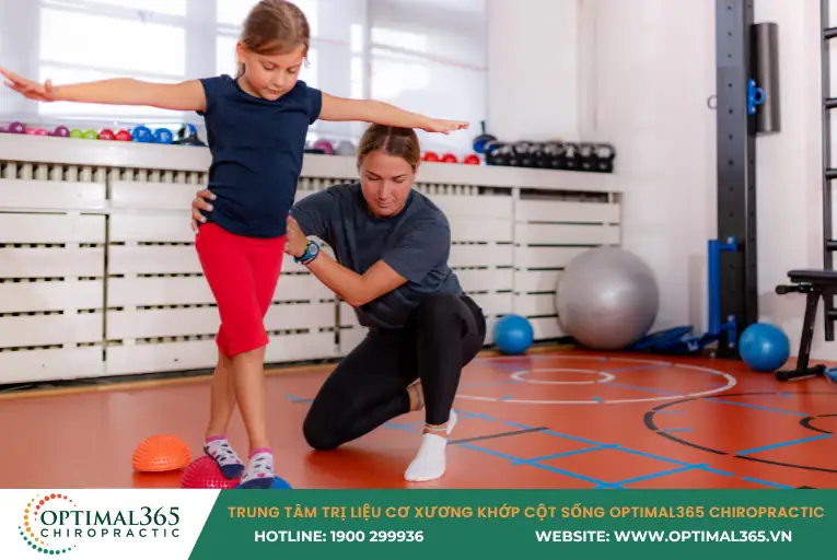 Trẻ em cần can thiệp vật lý trị liệu