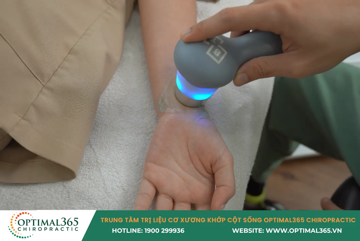 vật lý trị liệu tê đầu ngón tay