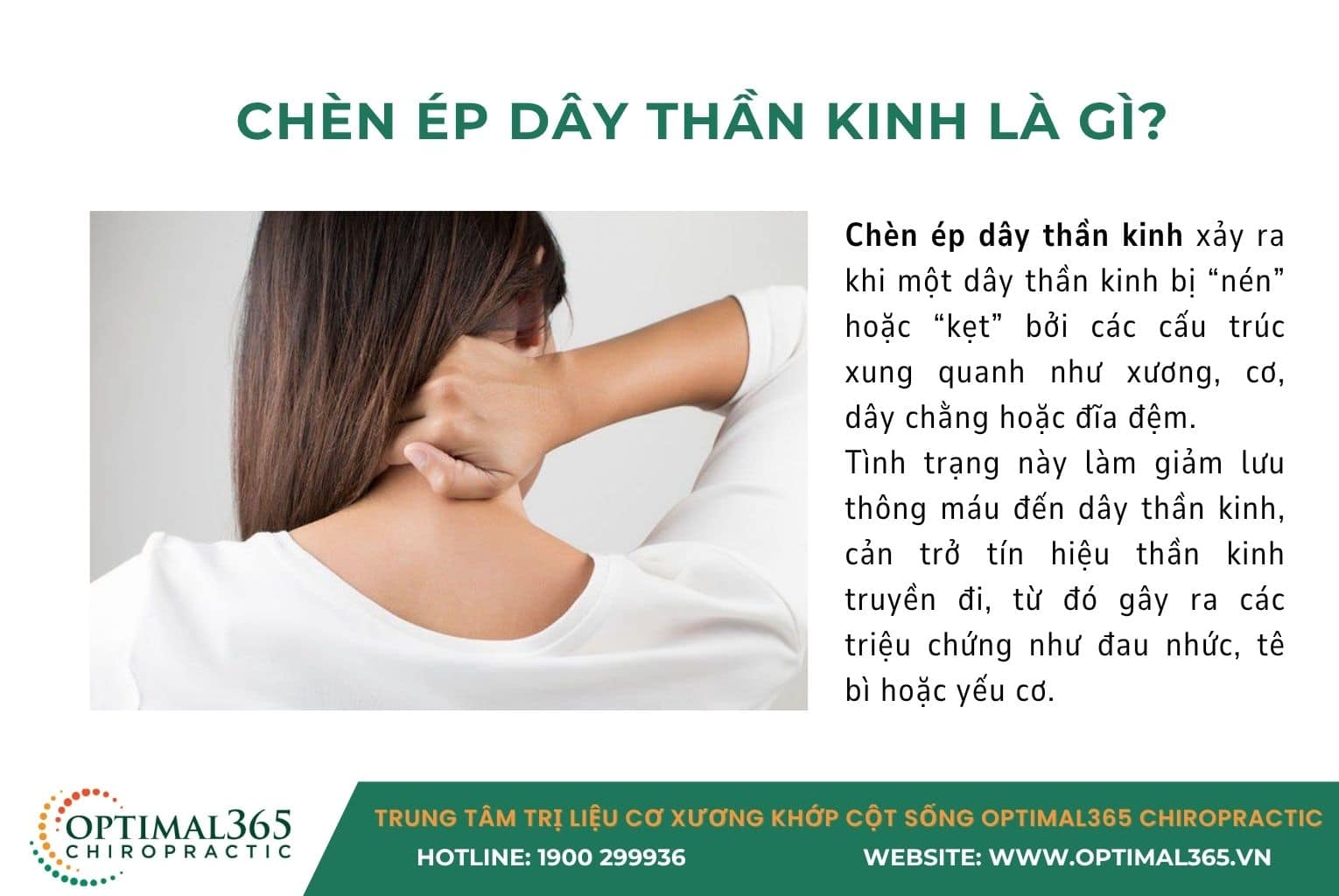 Chèn ép dây thần kinh là gì?