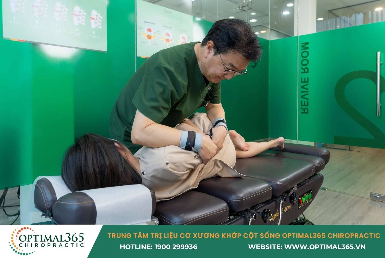 Nắn chỉnh chiropractic cho chứng đau thắt lưng ở người trẻ